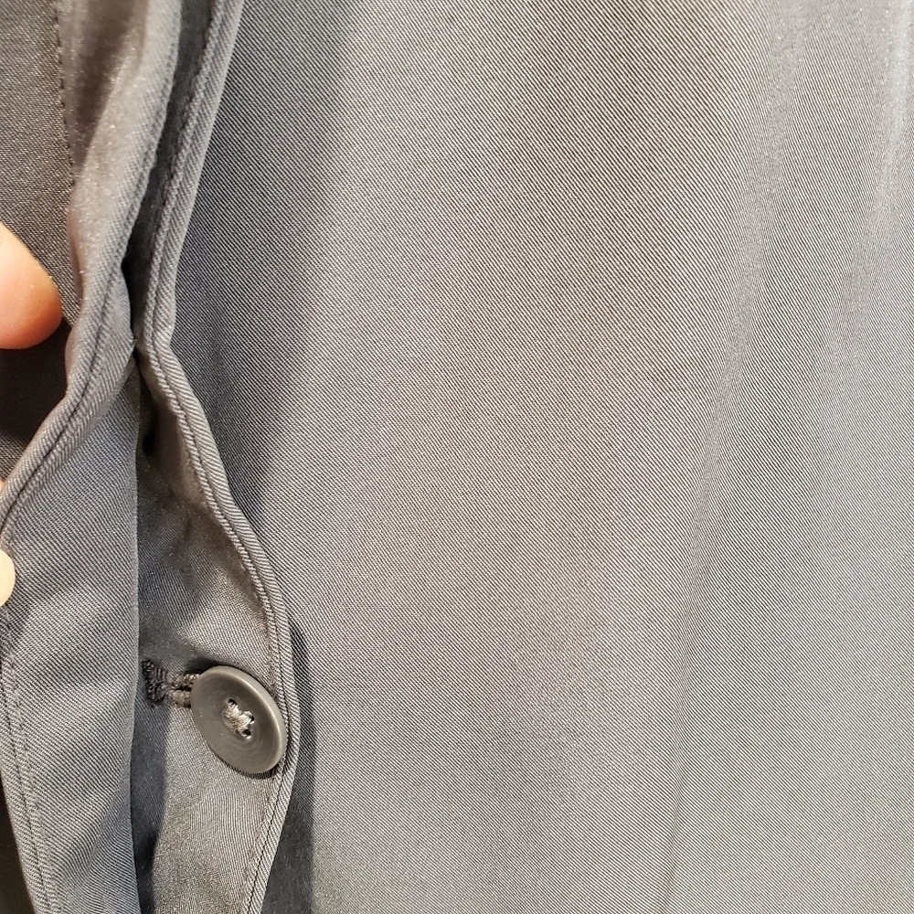 Gap gray long trench to gray coat size S